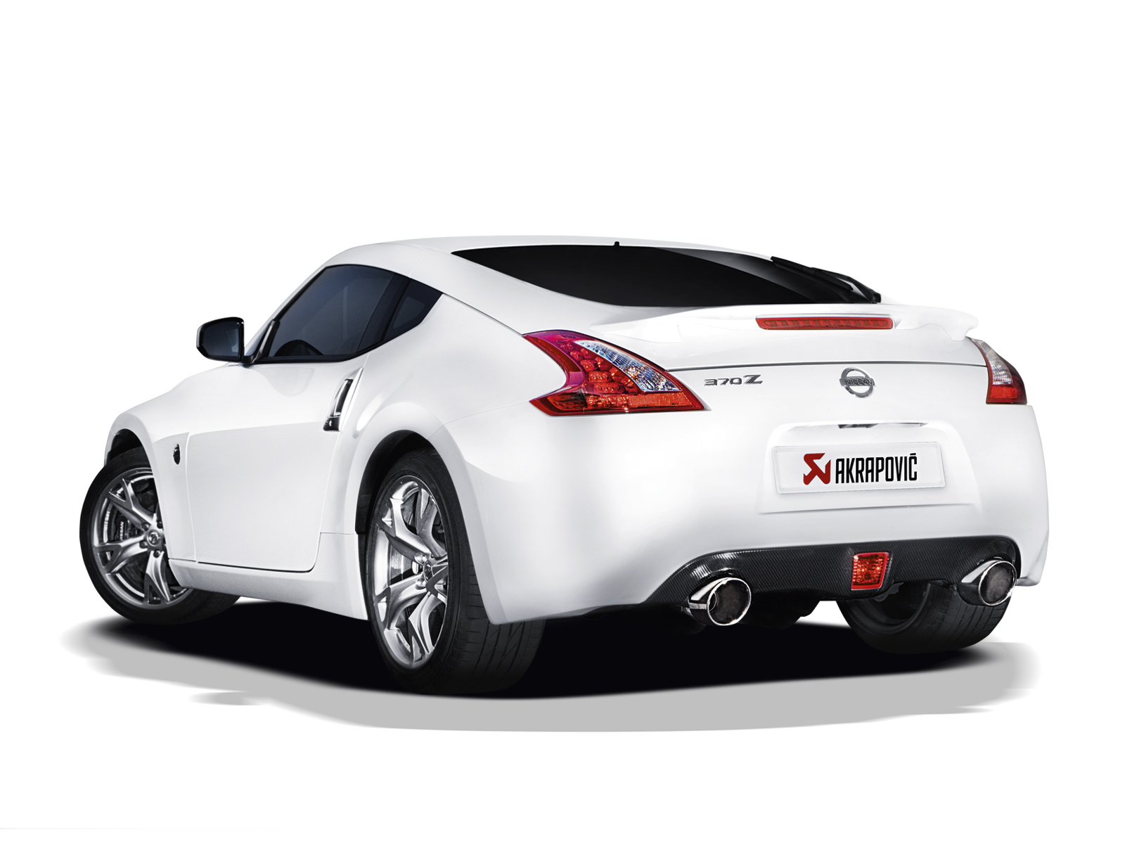 Akrapovic Nissan 370Z Evolution Line Cat Back (SS) w/ Carbon Tips