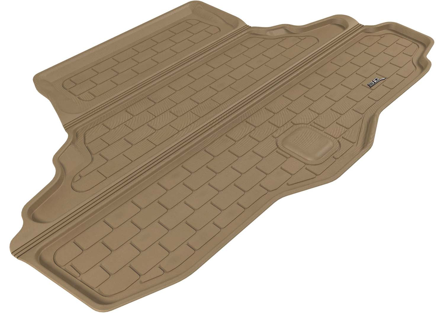 3D MAXpider |  2006 2010 INFINITI M35 KAGU CARGO LINER  - TAN - Carbon Fiber Embossed Pattern