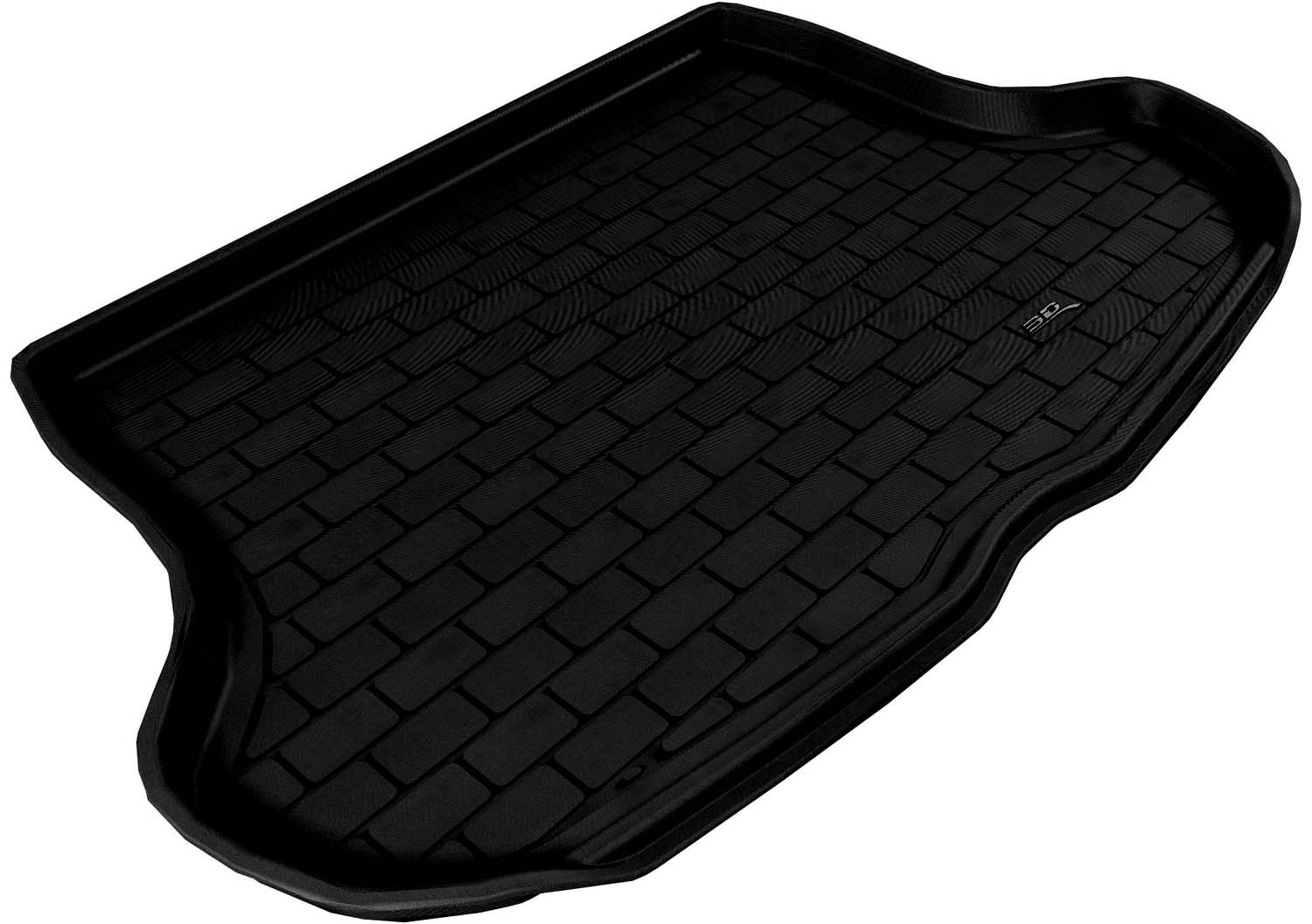 3D MAXpider |  2008 2017 INFINITI QX50/EX35 KAGU CARGO LINER  - BLACK - Carbon Fiber Embossed Pattern