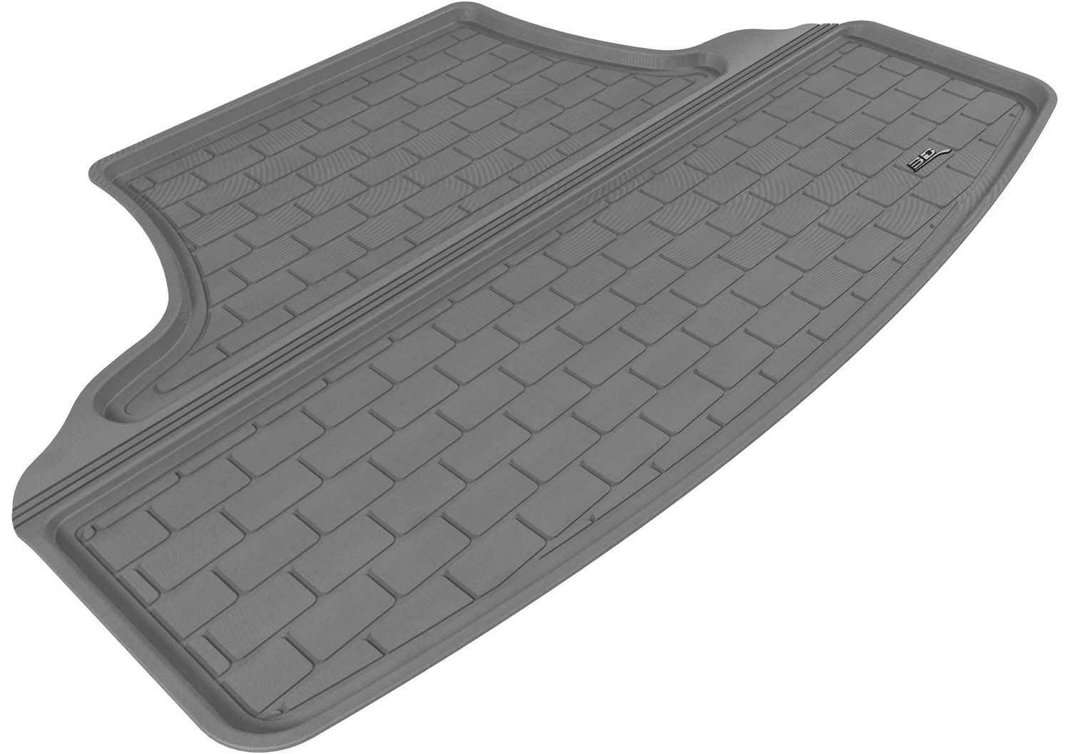 3D MAXpider |  2011 2019 INFINITI Q70/M37 KAGU CARGO LINER  - GRAY - Carbon Fiber Embossed Pattern