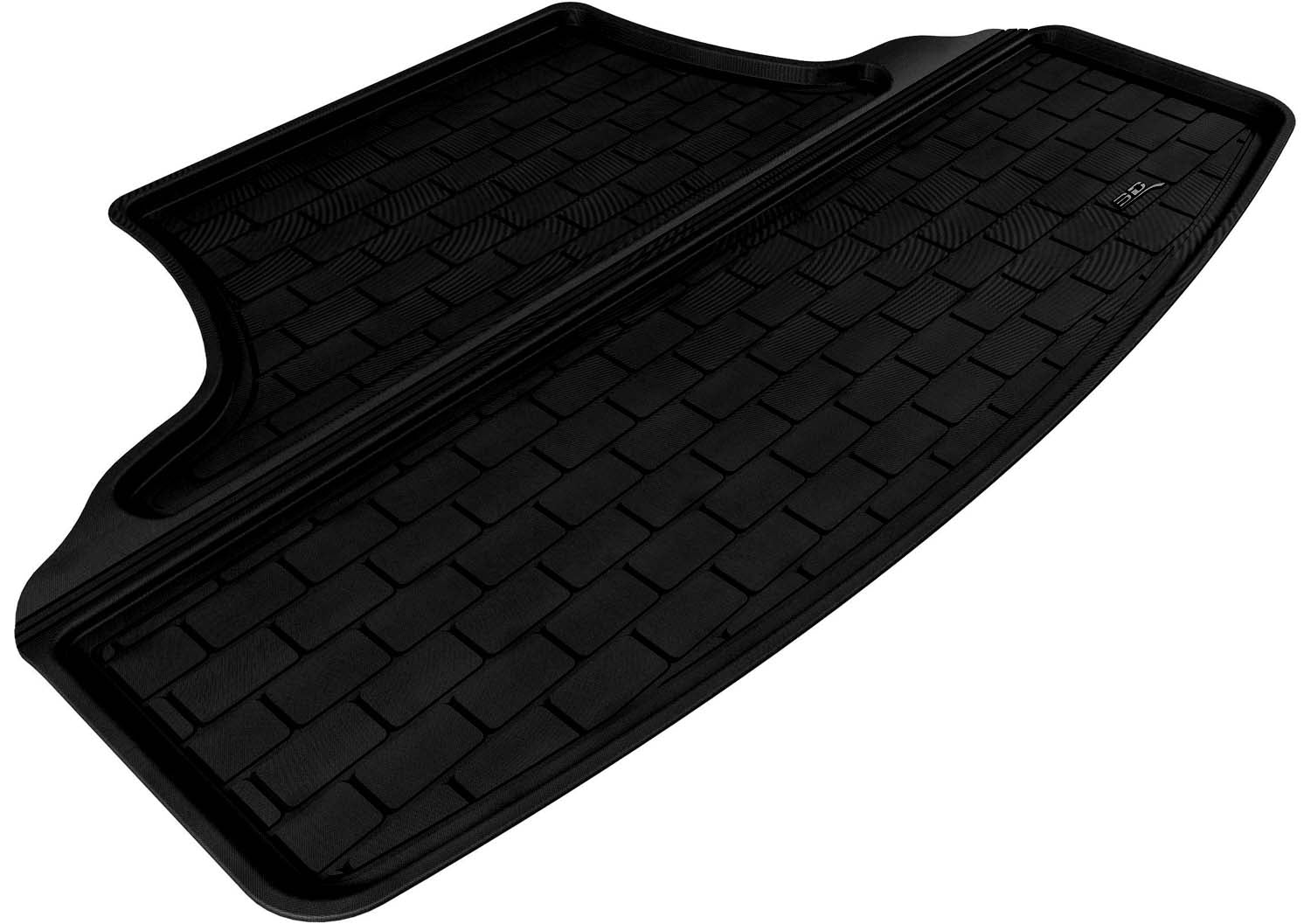 3D MAXpider |  2011 2019 INFINITI Q70/M37 KAGU CARGO LINER  - BLACK - Carbon Fiber Embossed Pattern