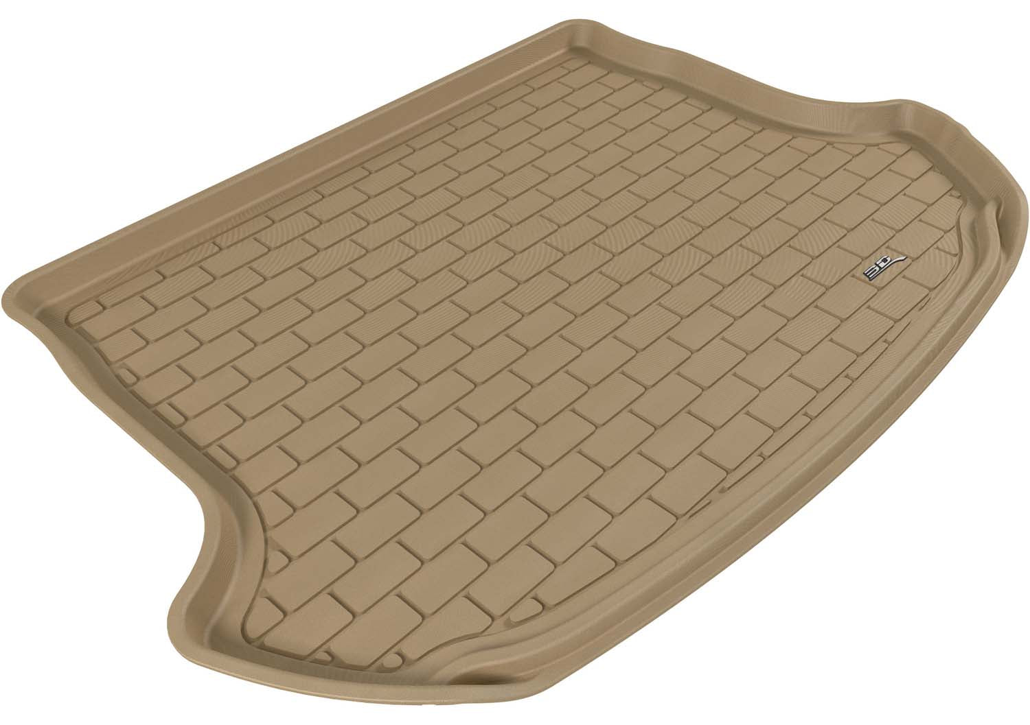 3D MAXpider |  2009 2014 NISSAN MURANO KAGU CARGO LINER  - TAN - Carbon Fiber Embossed Pattern