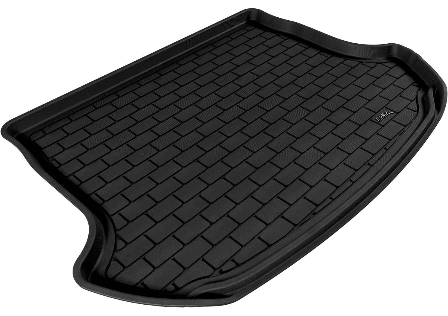 3D MAXpider |  2009 2014 NISSAN MURANO KAGU CARGO LINER  - BLACK - Carbon Fiber Embossed Pattern