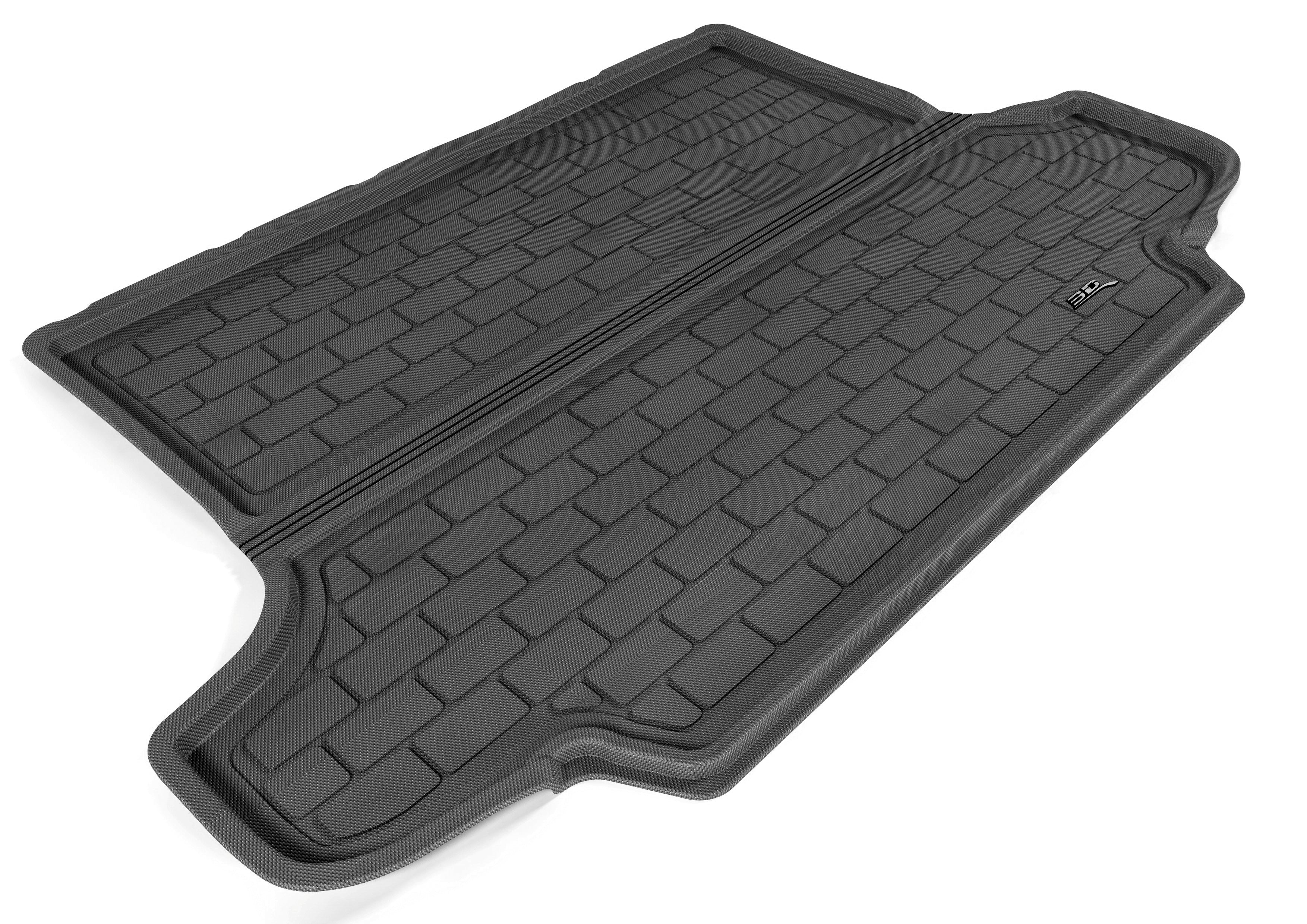 3D MAXpider |  2005 2015 NISSAN XTERRA KAGU CARGO LINER  - BLACK - Carbon Fiber Embossed Pattern