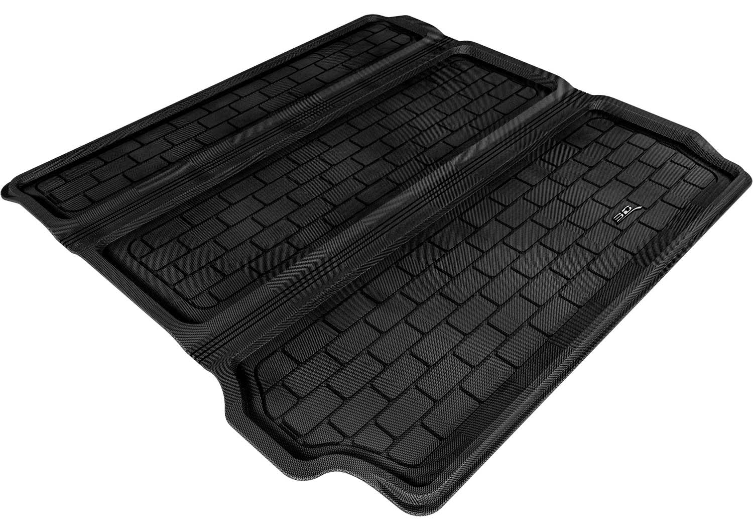 3D MAXpider |  2005 2012 NISSAN PATHFINDER KAGU CARGO LINER  - BLACK - Carbon Fiber Embossed Pattern