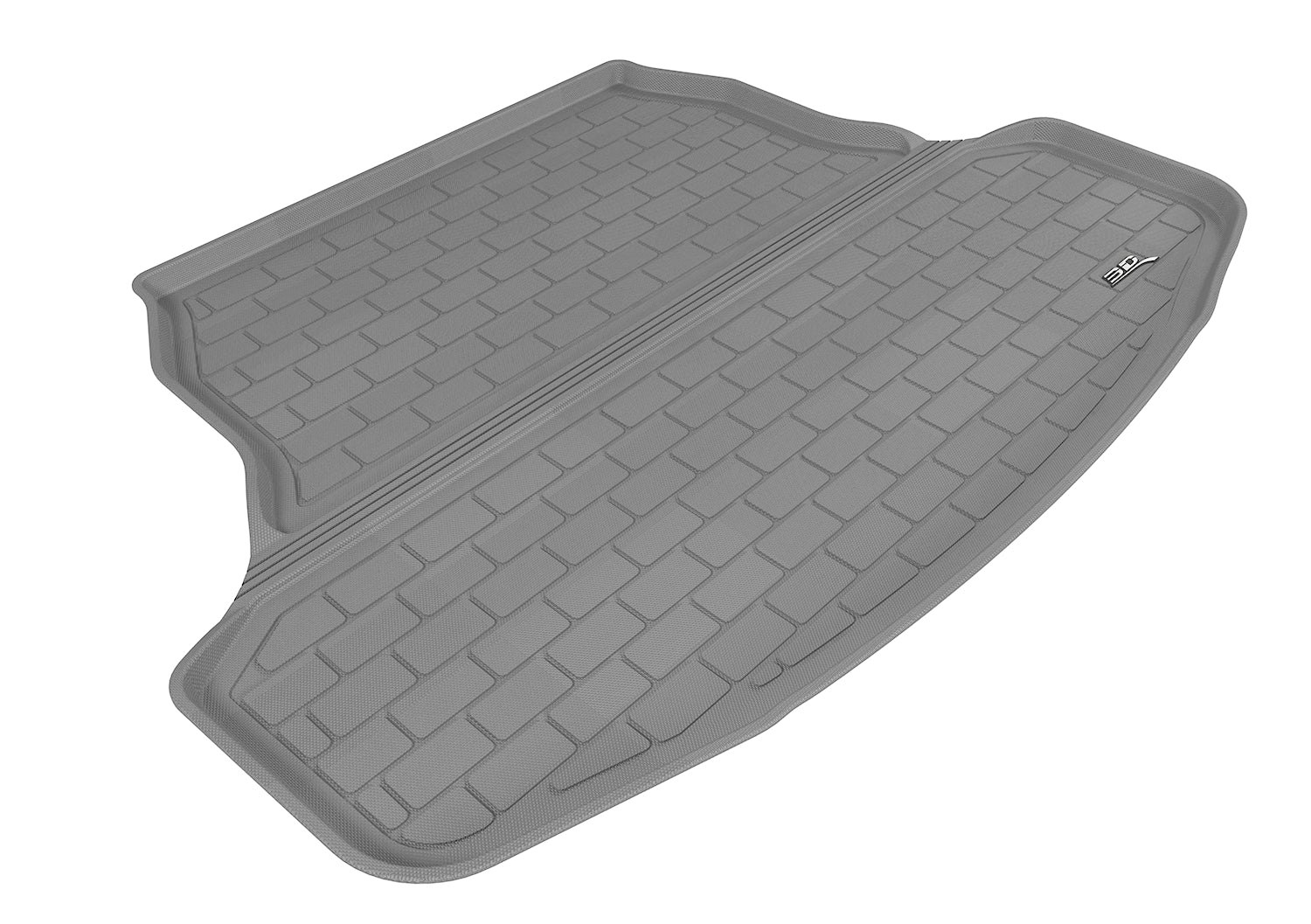 3D MAXpider |  2013 2019 NISSAN SENTRA KAGU CARGO LINER  - GRAY - Carbon Fiber Embossed Pattern