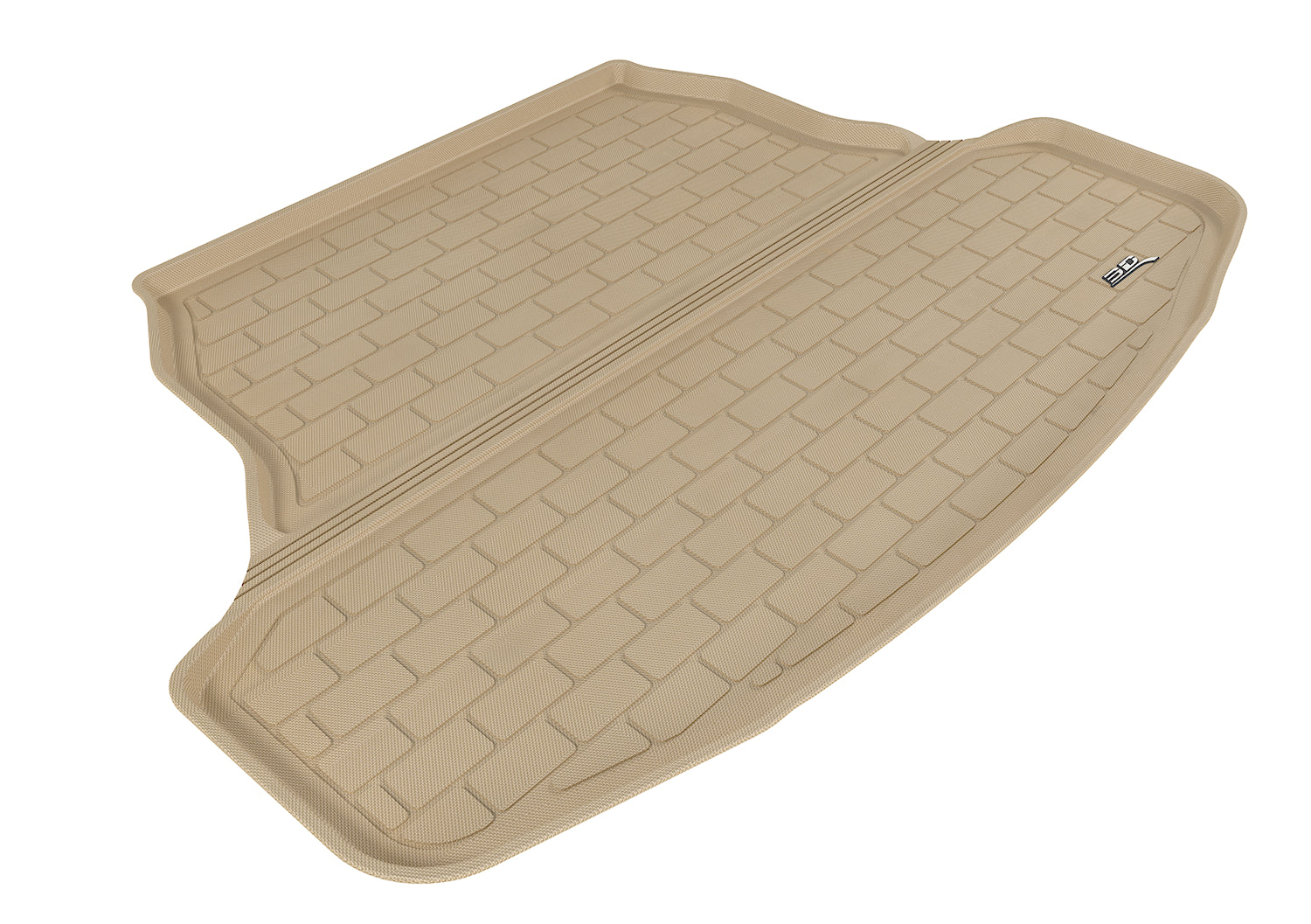 3D MAXpider |  2013 2019 NISSAN SENTRA KAGU CARGO LINER  - TAN - Carbon Fiber Embossed Pattern