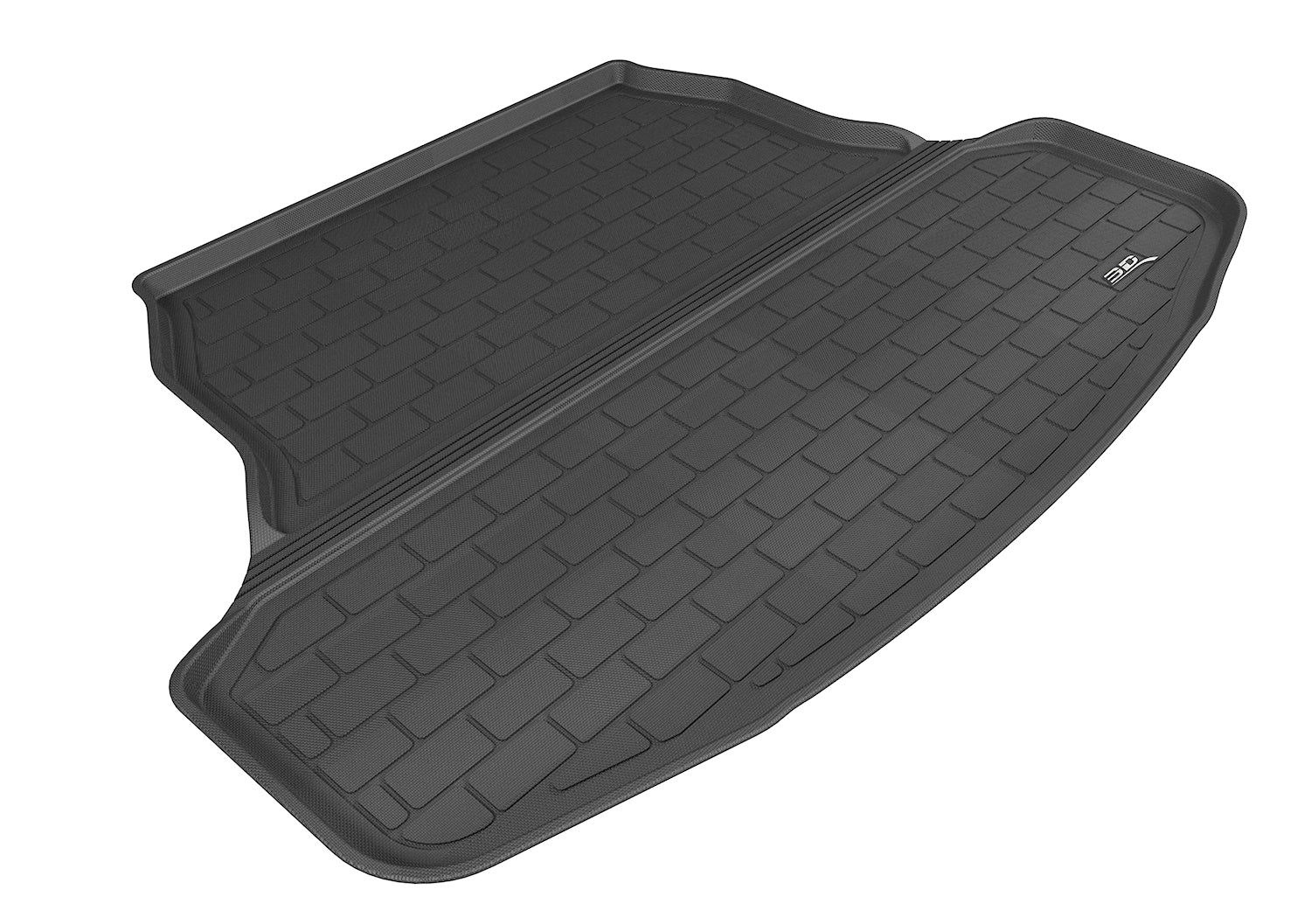 3D MAXpider |  2013 2019 NISSAN SENTRA KAGU CARGO LINER  - BLACK - Carbon Fiber Embossed Pattern