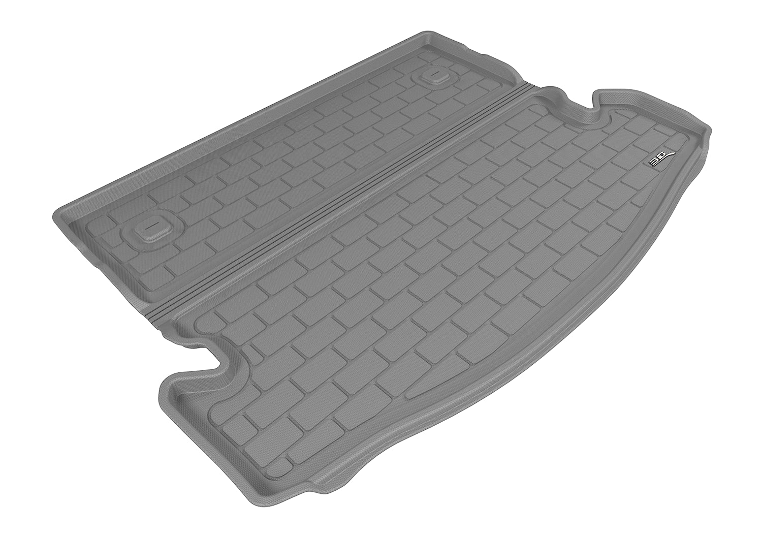 3D MAXpider |  2014 2020 NISSAN ROGUE KAGU CARGO LINER  - GRAY - Carbon Fiber Embossed Pattern