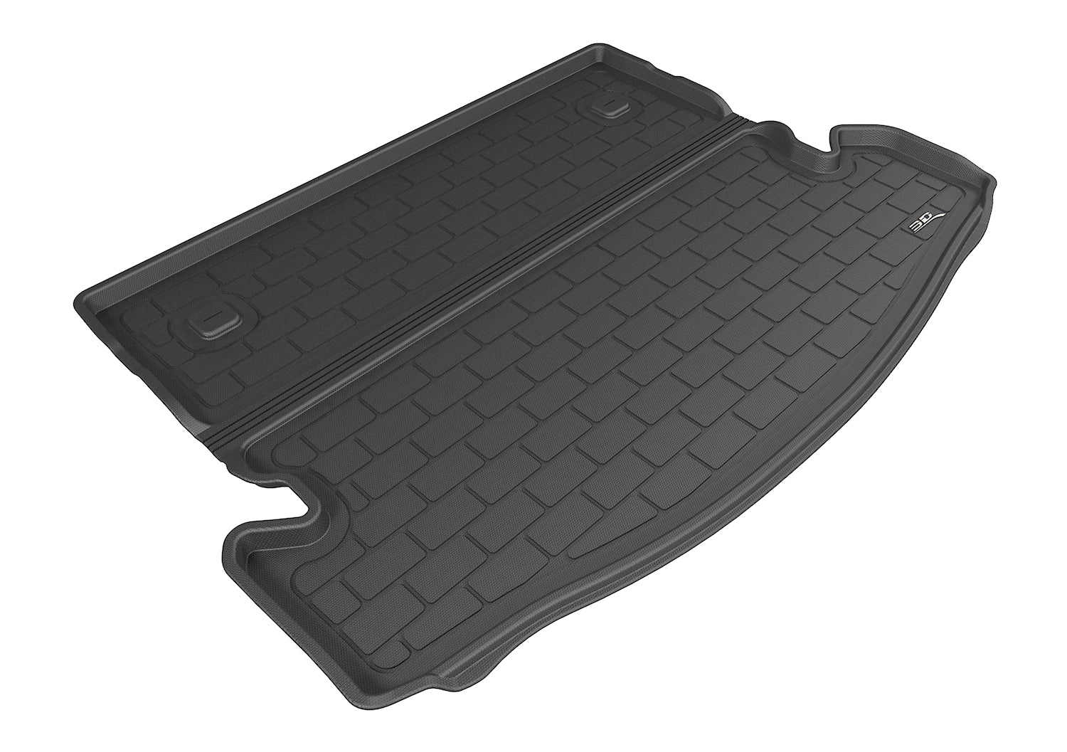 3D MAXpider |  2014 2020 NISSAN ROGUE KAGU CARGO LINER  - BLACK - Carbon Fiber Embossed Pattern