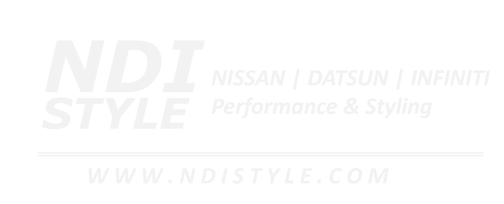 NDI Style  Nissan performance parts Nissan accessories Infiniti performance parts Infiniti accessories Datsun performance parts Datsun accessories