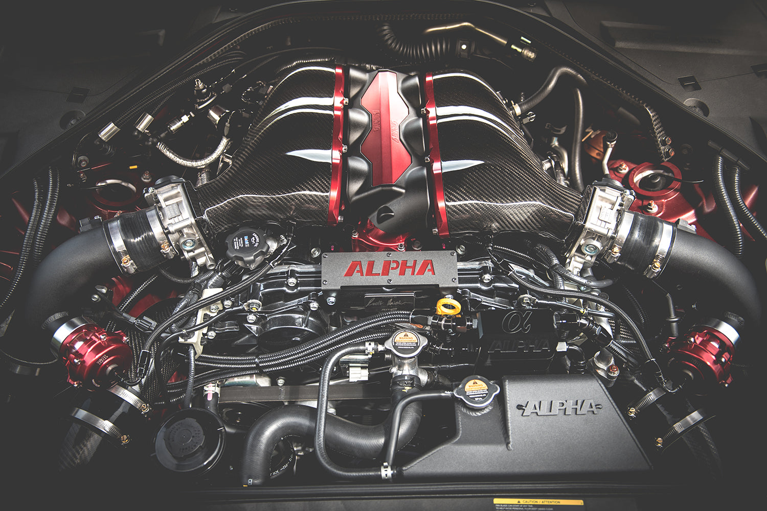 AMS Performance Alpha 18X R35 GTR Turbo Kit