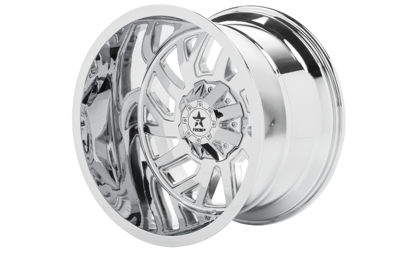 RBP 65R Glock 22x14 6x139.7 BP / 4.5 BS -76mm Offset 78mm CB (Hub Centric) Chrome Wheel