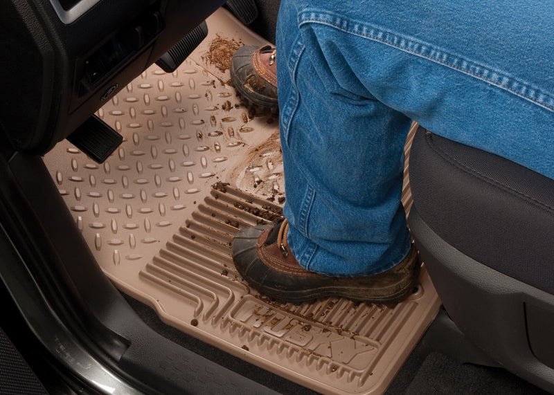 Husky Liners 12-13 Dodge Ram/88-09 Toyota 4Runner Heavy Duty Tan 2nd Row Floor Mats