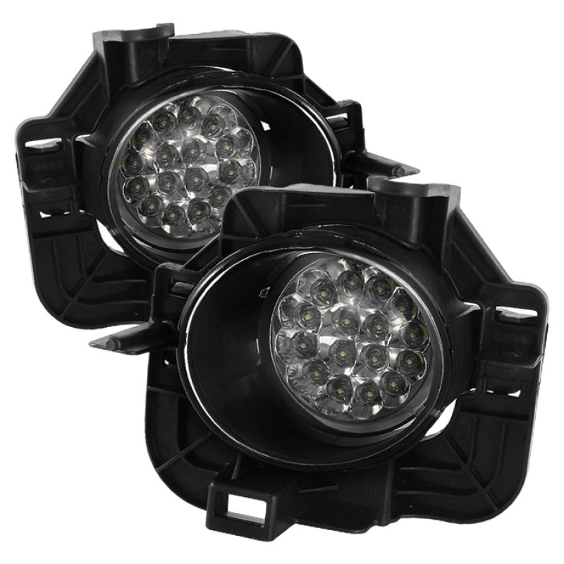 Spyder Nissan Altima 07-09 4Dr LED Fog Lights w/Switch Clear FL-LED-NA07-4D-C