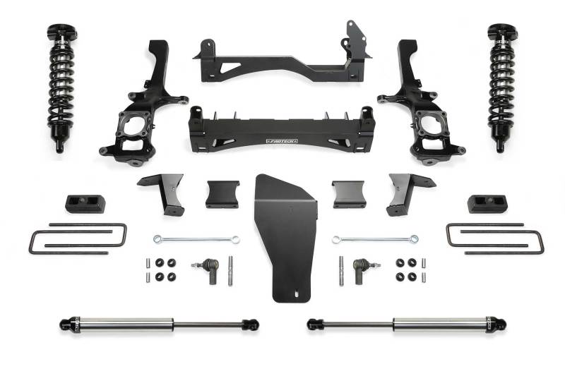 Fabtech 16-18 Nissan Titan XD 4WD 6in Perf. System w/DL Shocks