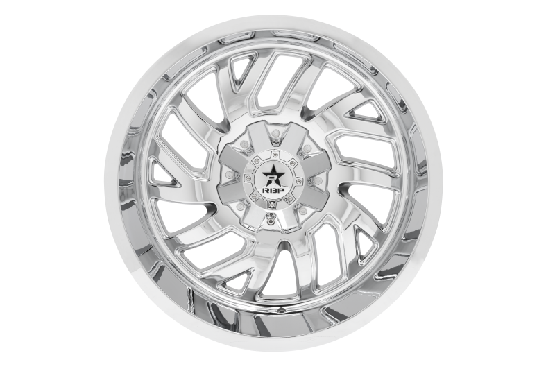 RBP 65R Glock 22x12 6x139.7 BP / 4.75 BS -44mm Offset 78mm CB (Hub Centric) Chrome Wheel