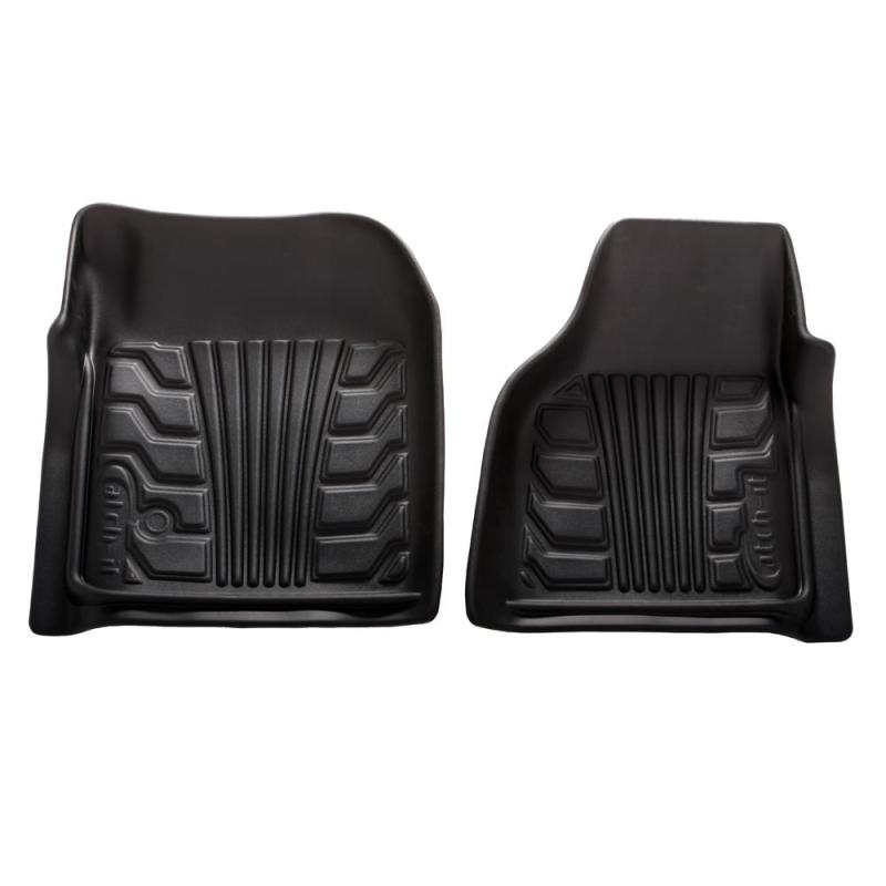 Lund 08-10 Nissan Titan Catch-It Floormat Front Floor Liner - Black (2 Pc.)