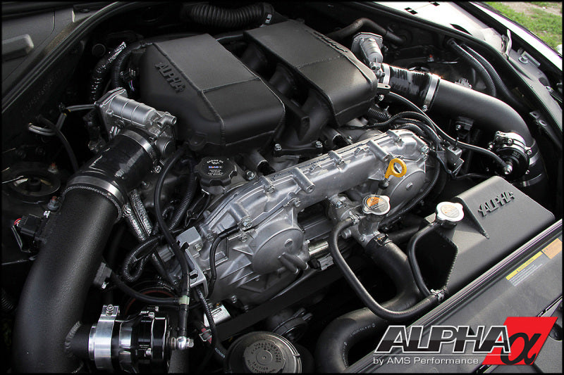 AMS Performance Nissan GT-R R35 Induction Kit w/Stock Turbos/Intercooler/TB/Manifolds/TiAL Flanges