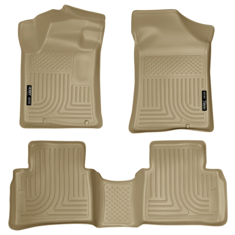 Husky Liners 14 Nissan Altima Weatherbeater Black Front & 2nd Seat Floor Liners