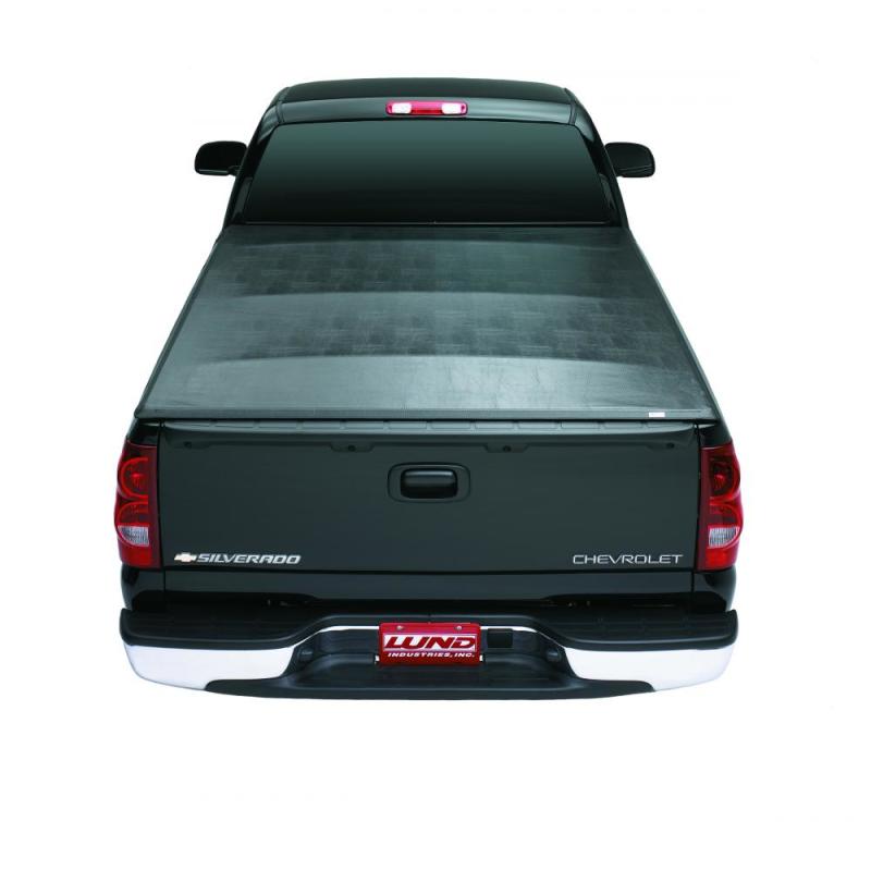 Lund 04-15 Nissan Titan (6.5ft. Bed w/o Utility TRack) Genesis Seal & Peel Tonneau Cover - Black