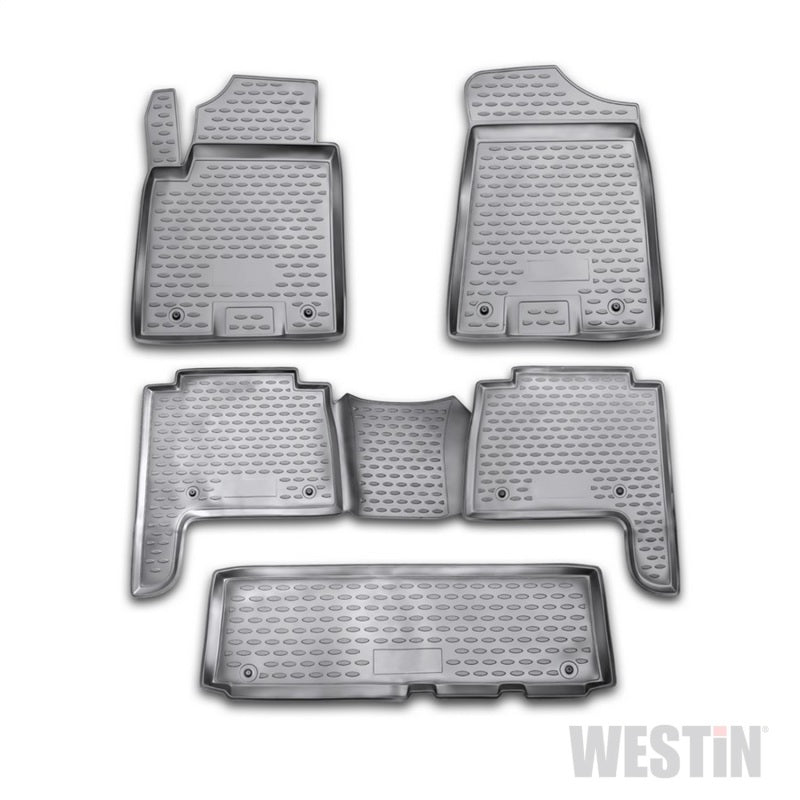 Westin 2011-2016 Infiniti QX56 Profile Floor Liners 5pc - Black