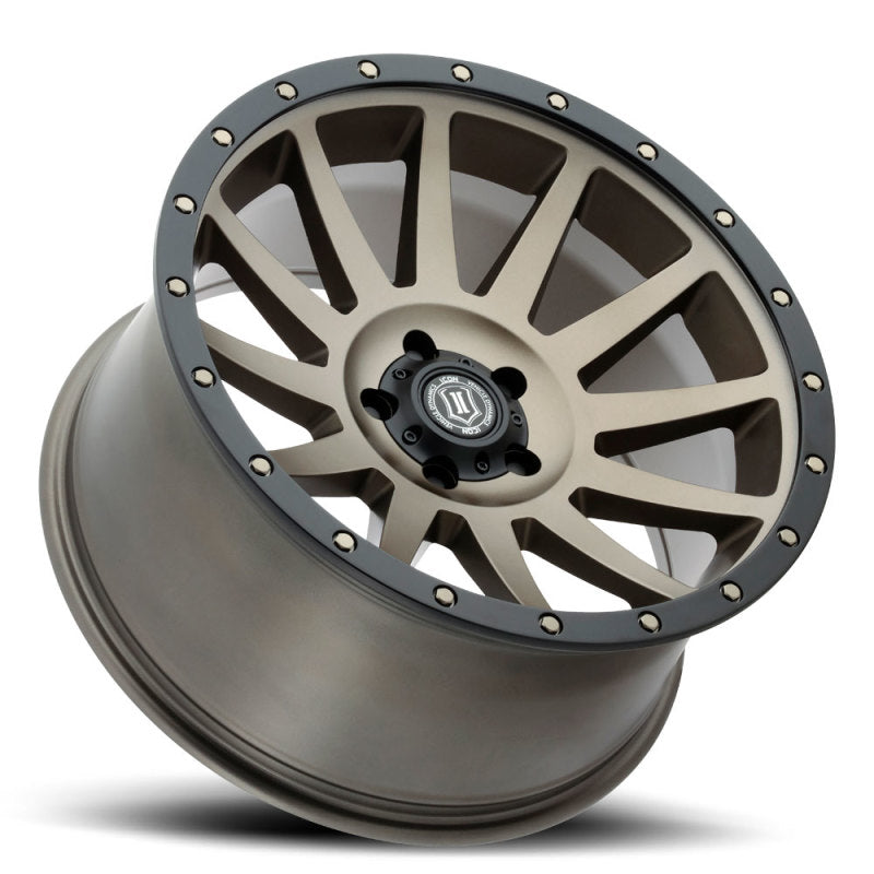 ICON Compression 20x10 6x5.5 -19mm 4.75in BS 106.10mm Bore Bronze Wheel