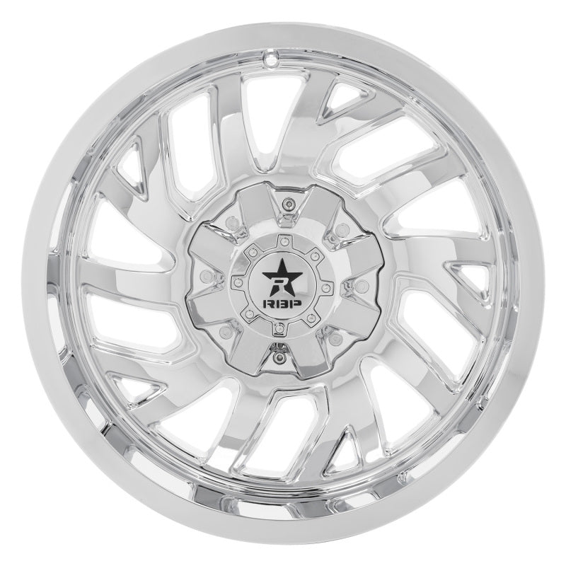 RBP 65R Glock 20x10 6x139.7 BP / 6 BS 10mm Offset 78mm CB (Hub Centric) Chrome Wheel