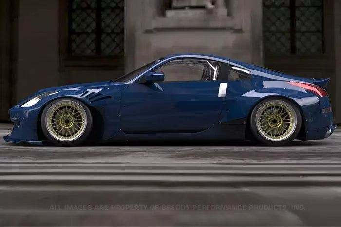 GReddy Nissan Z33 Rocket Bunny Aero Kit - Front Fenders