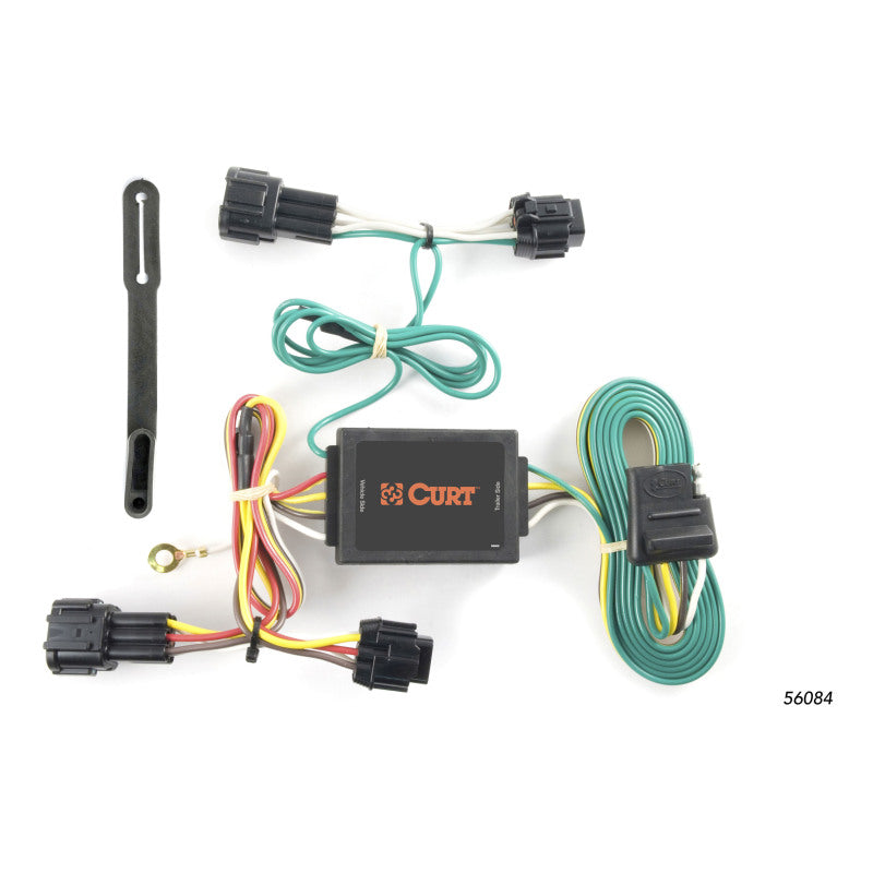 Curt 09-14 Nissan Cube Custom Wiring Harness (4-Way Flat Output)