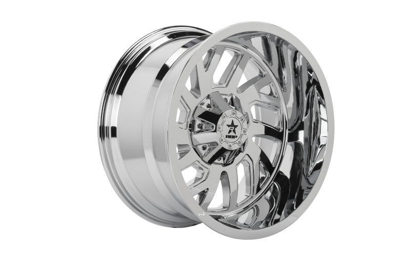 RBP 65R Glock 22x12 6x139.7 BP / 4.75 BS -44mm Offset 78mm CB (Hub Centric) Chrome Wheel