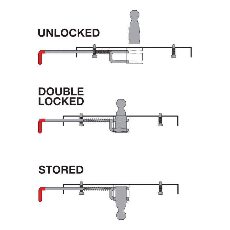 Curt Universal Double Lock Gooseneck Hitch