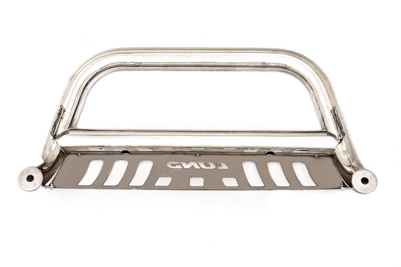 Lund 16-17 Nissan Titan XD Bull Bar w/Light & Wiring - Polished