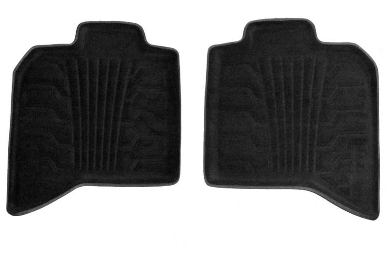 Lund 07-11 Nissan Versa (Sedan & Hatchback) Catch-It Carpet Rear Floor Liner - Black (2 Pc.)