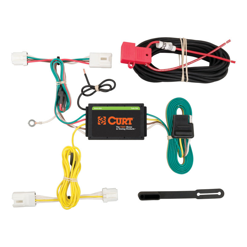 Curt 14-19 Infiniti Q50 Custom Wiring Harness (4-Way Flat Output)