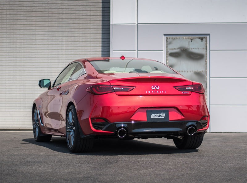 Borla Infiniti Q60S 3.0T V6 S Type Catback Exhaust