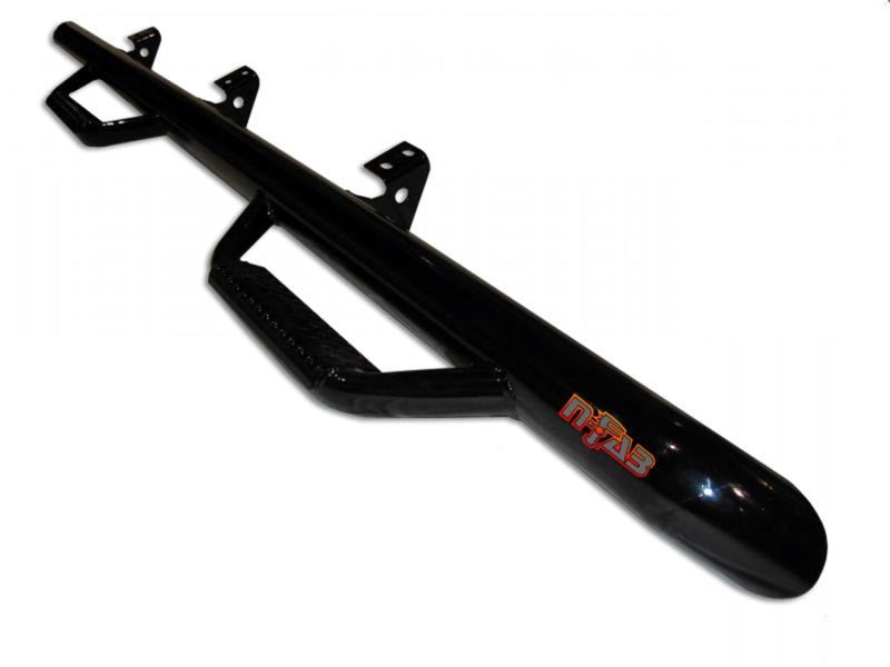 N-Fab Nerf Step 08-09 Nissan Titan King Cab 8ft Bed - Gloss Black - W2W - 3in