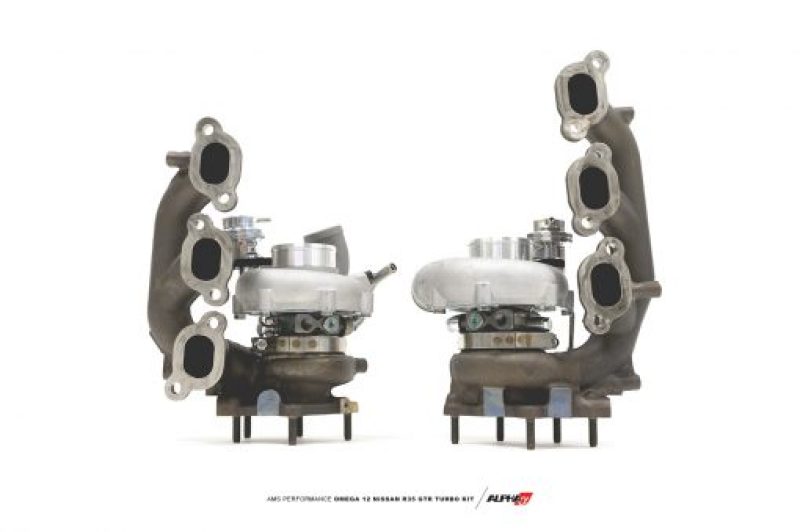 AMS Performance Nissan GT-R (CBA)/12+ Nissan GT-R Omega 12 Bolt On Turbo Kit (Core Req)