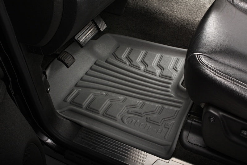 Lund 16-17 Nissan Titan XD Crew Cab Catch-It Floormat Front Floor Liner - Grey (2 Pc.)