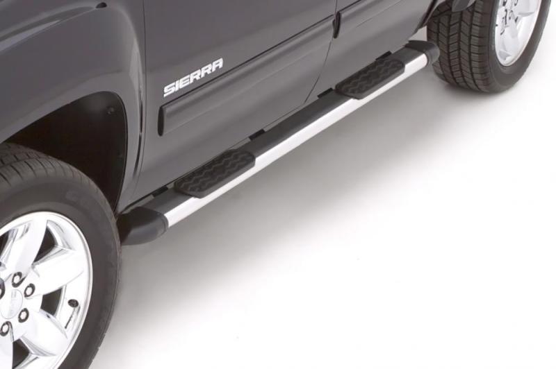 Lund 00-05 GMC Yukon (70in w/Fender Flares) StepRails Multi-Fit Step Bars - Brite