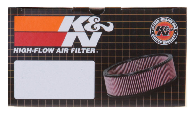 K&N Custom Air Filter Round 4.5in ID / 5 875in OD / 3.25in Height