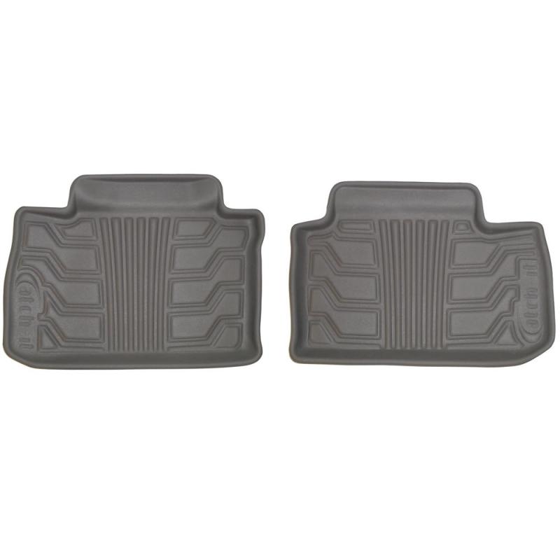 Lund 16-17 Nissan Titan XD Crew Cab Catch-It Floormats Rear Floor Liner - Grey (2 Pc.)