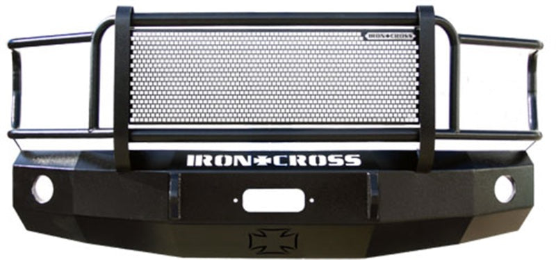 Iron Cross 04-15 Nissan Titan (Non PRO-4X) Heavy Duty Grill Guard Front Bumper - Gloss Black