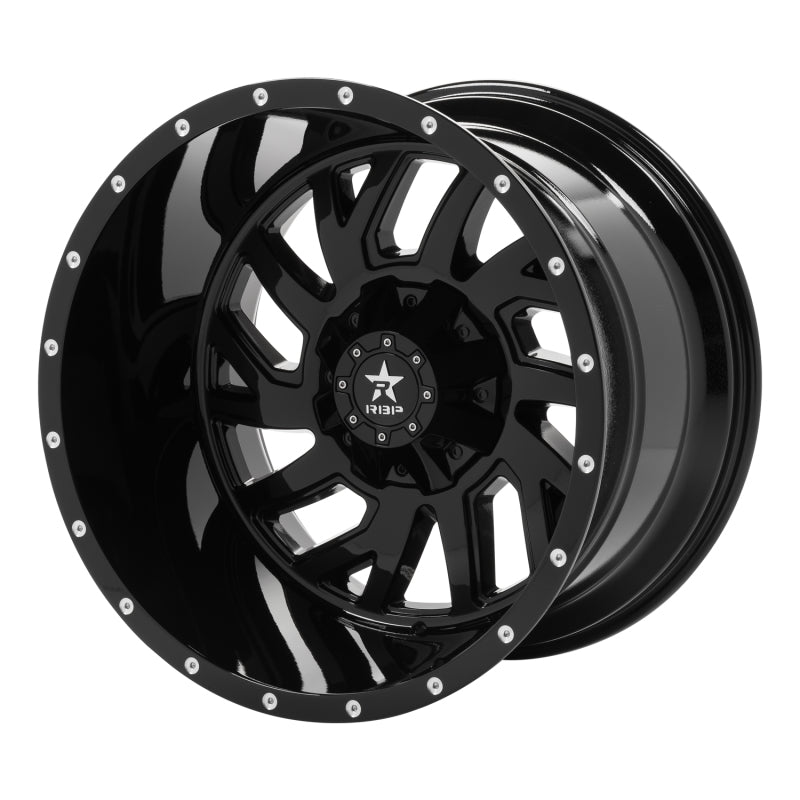 RBP 65R Glock 22x14 6x139.7 BP / 4.5 BS -76mm Offset 78mm CB (Hub Centric) Gloss Black Wheel