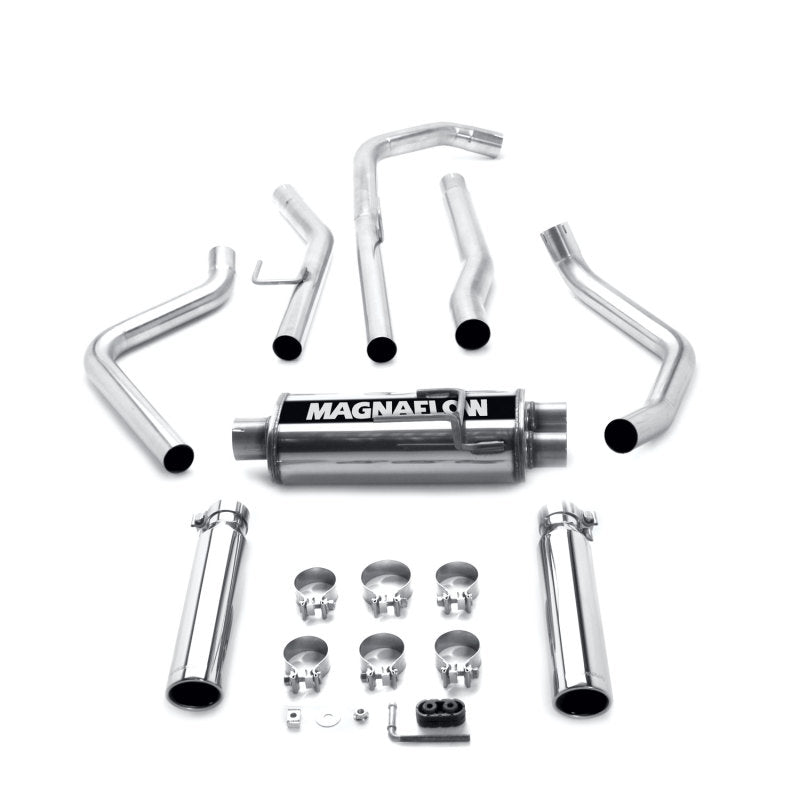 MagnaFlow Sys C/B 04- Nissan Titan 5.6L Duals