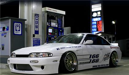 GReddy Rocket Bunny 95-98 Nissan 240SX S14 V1 Side Skirts