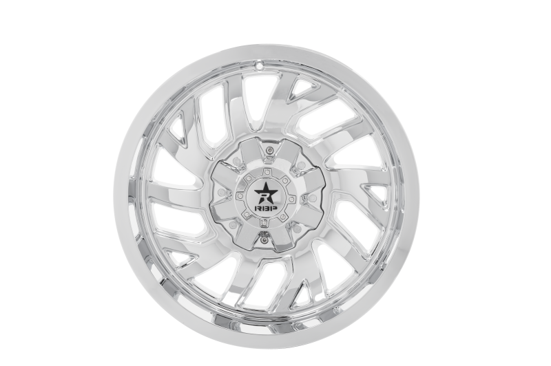 RBP 65R Glock 20x10 6x139.7 BP / 6 BS 10mm Offset 78mm CB (Hub Centric) Chrome Wheel