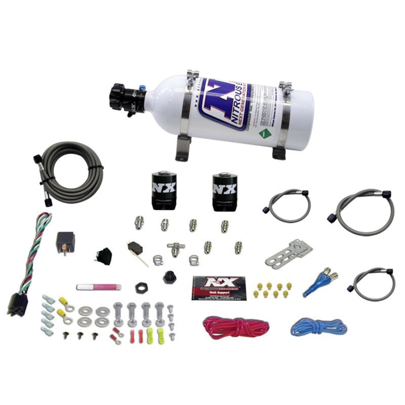 Nitrous Express All Sport Compact EFI Single Nozzle Nitrous Kit (35-50-75HP) w/5lb Bottle