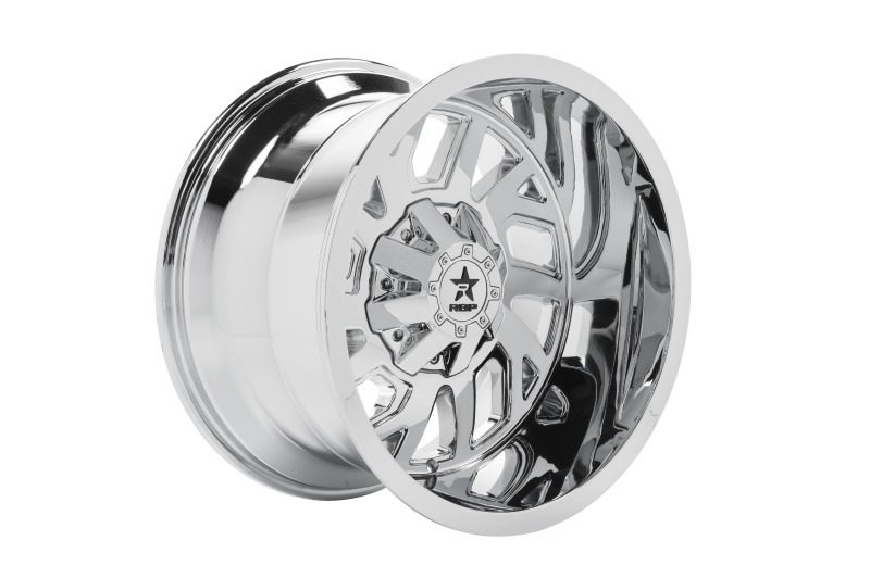 RBP 65R Glock 20x12 6x139.7 BP / 4.75 BS -44mm Offset 78mm CB (Hub Centric) Chrome Wheel