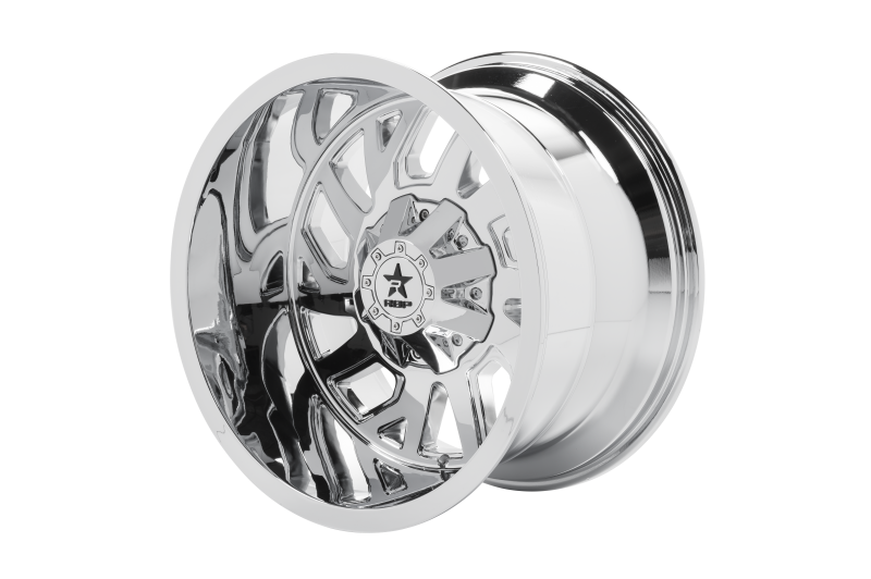 RBP 65R Glock 20x12 6x139.7 BP / 4.75 BS -44mm Offset 78mm CB (Hub Centric) Chrome Wheel